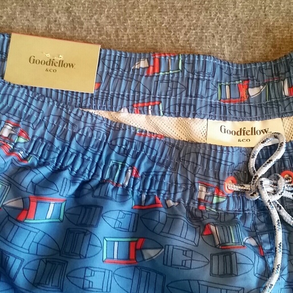 Men's swimming trunks boating shorts XXL NWT. - Picture 3 of 5